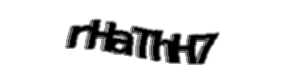 Security check image, please type the characters shown