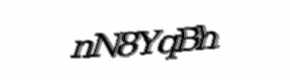 Security check image, please type the characters shown